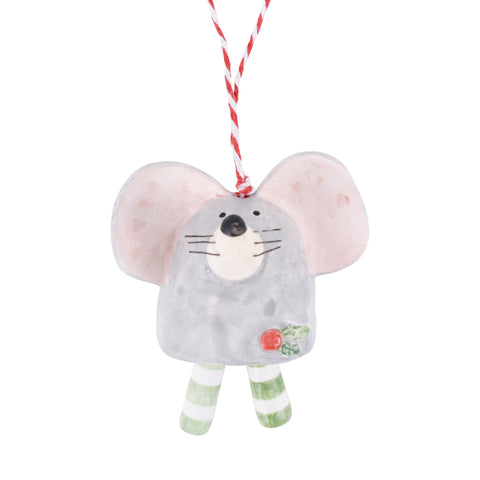 GLORY HAUS Christmas Mouse Ornament