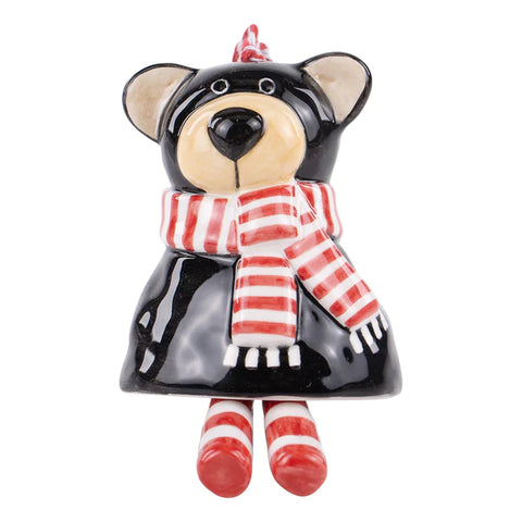 GLORY HAUS Black Bear Ornament