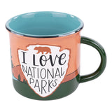 GLORY HAUS I Love National Parks Mug