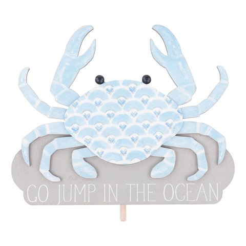 GLORY HAUS Jump in Ocean Crab Topper