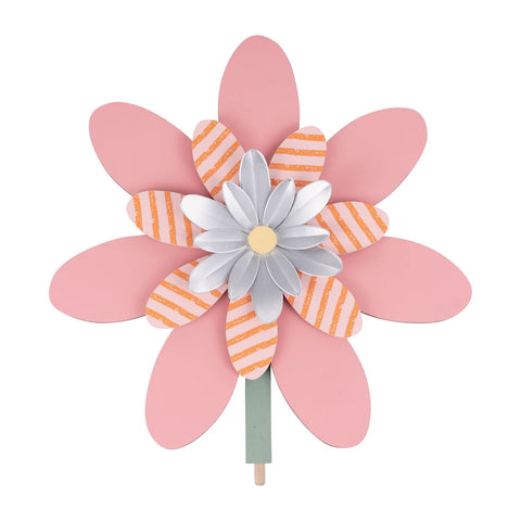 GLORY HAUS Pink Flower Topper