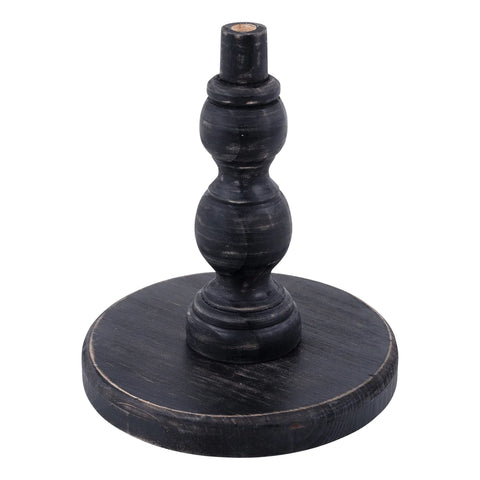 GLORY HAUS Wood Base for Toppers - Black