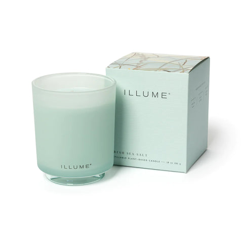 ILLUME Boxed Glass Candle - Fresh Sea Salt