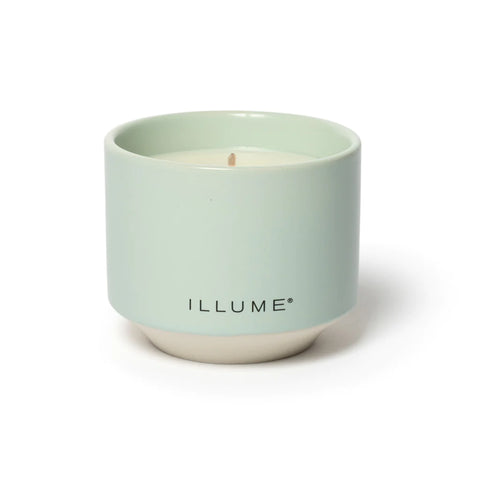ILLUME Matte Ceramic Candle - Fresh Sea Salt