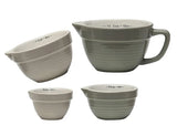 Batter Bowl Measuring Cups- Set 4