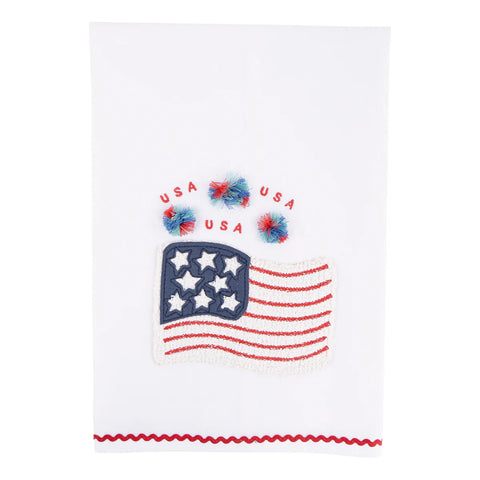 GLORY HAUS Flag USA Tea Towel