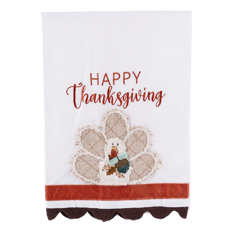 GLORY HAUS Happy Thanksgiving Tea Towel
