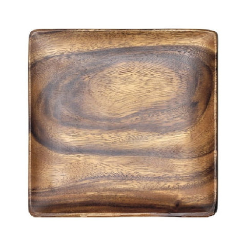 Acacia Wood 12in. Square Platter