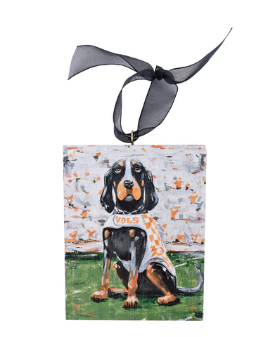 Tennessee Smokey Block Ornament
