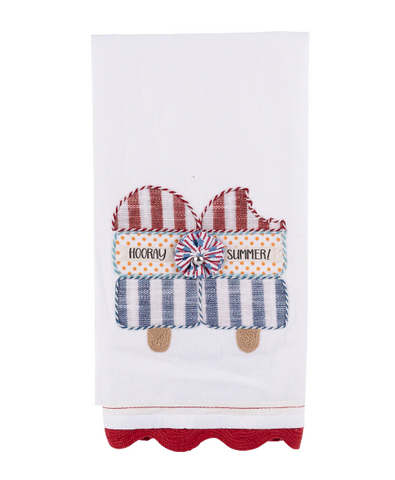Hooray Summer Popsicles Tea Towel