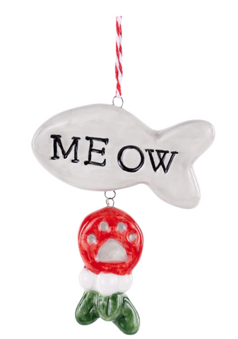 GLORY HAUS Meow Fish Ornament