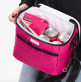 SCOUT Road Snacks Lunch Bag - Pink Puffer