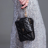 SCOUT Street Cred Card Holder Black Quilted