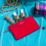 SCOUT The Carly Pouch Green Velvet