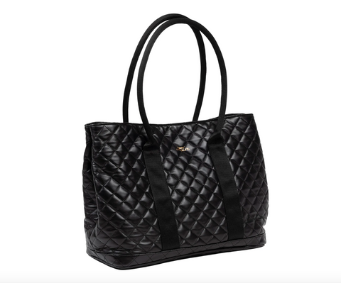 SCOUT MIss Manors Tote Black Quilted