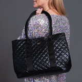 SCOUT MIss Manors Tote Black Quilted