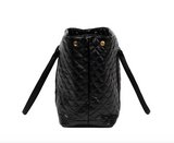 SCOUT MIss Manors Tote Black Quilted