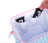 SCOUT BIg Mouth Makeup Bag Candy Striper