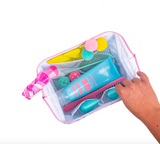 SCOUT BIg Mouth Makeup Bag Candy Striper