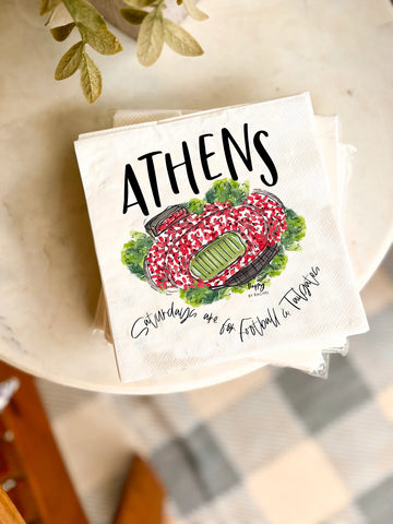 Athens Tailgate Napkins