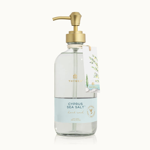 THYMES Cyprus Sea Salt Large Hand Wash Soap