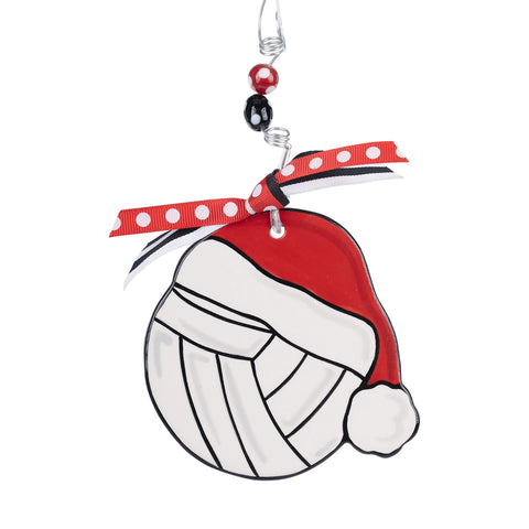 GLORY HAUS Volleyball Flat Ornament