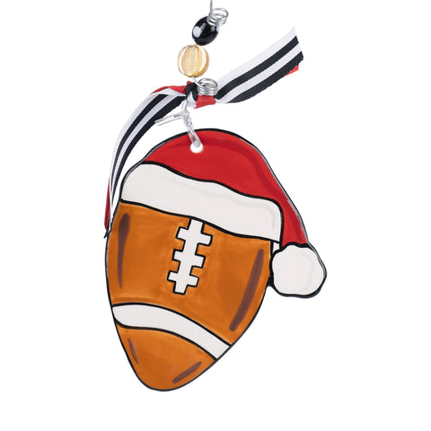 GLORY HAUS Football Flat Ornament