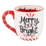 GLORY HAUS Moose With Lights Christmas Mug