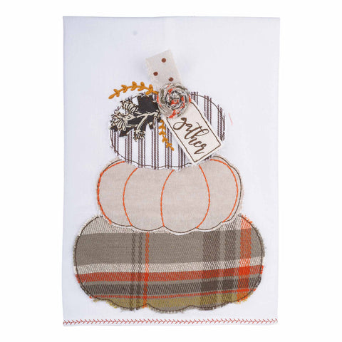 GLORY HAUS Gather Pumpkins Tea Towel