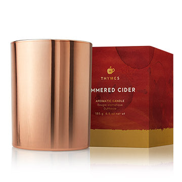 THYMES Simmered Cider Boxed Candle