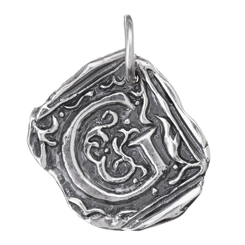 WAXING POETIC Square Insignia Charm "G" by Waxing Poetic
