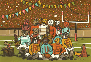 Football Dogs Puzzle