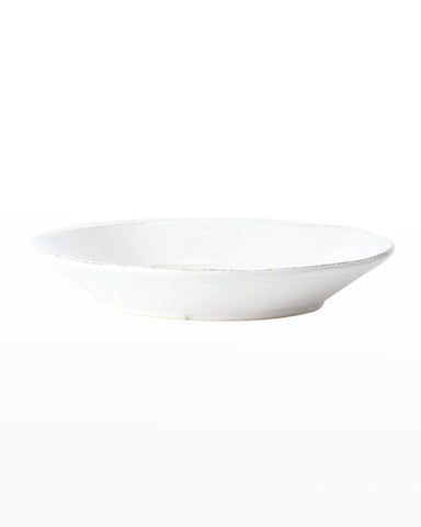 Lastra Melamine White Pasta Bowl