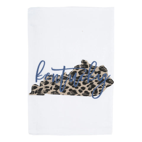 GLORY HAUS Kentucky Cheetah Tea Towel