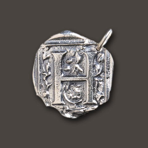 WAXING POETIC Square Insignia Charm "H" by Waxing Poetic