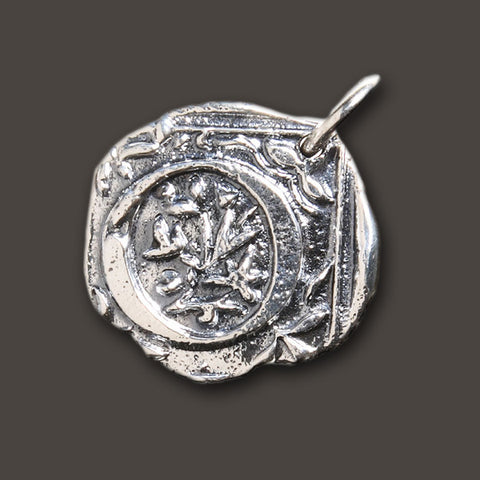 WAXING POETIC Square Insignia Charm "O" by Waxing Poetic