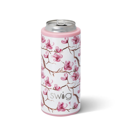 SWIG Skinny Can Cooler - Cherry Blossom