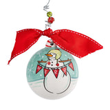 GLORY HAUS Merry Snowman Ornament