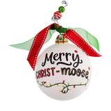 GLORY HAUS Merry Christ-Moose Ornament
