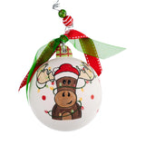 GLORY HAUS Merry Christ-Moose Ornament