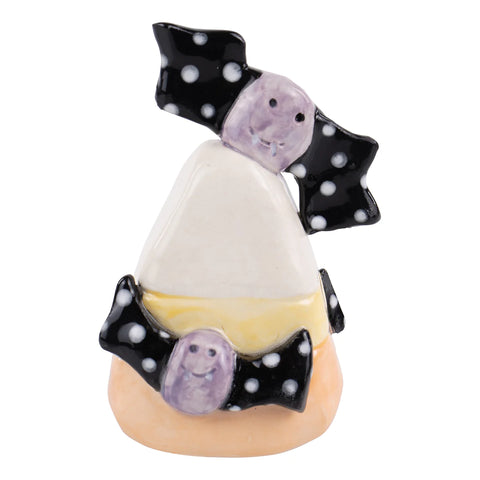 GLORY HAUS Candy Corn with Bats Charcuterie Board Topper
