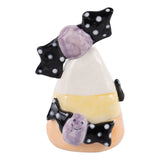 GLORY HAUS Candy Corn with Bats Charcuterie Board Topper