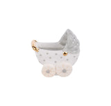 GLORY HAUS Baby Carriage Charcuterie Board Topper