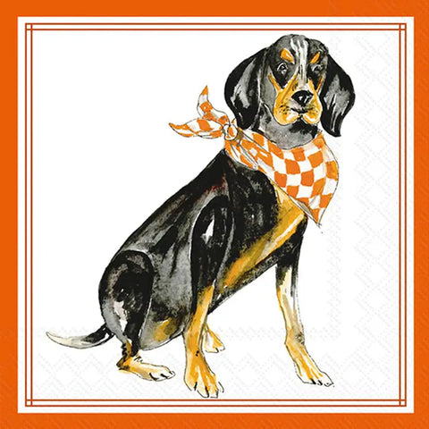 Hometown Pride Coonhound Cocktail Napkins
