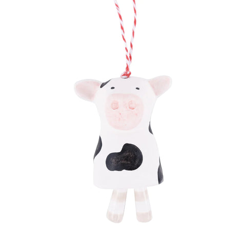 GLORY HAUS Cow Ornament
