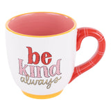 GLORY HAUS Smiley Face Be kind Always Mug