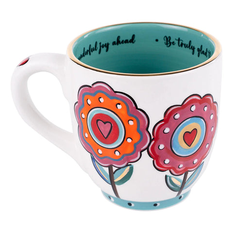 GLORY HAUS Funky Flowers Mug