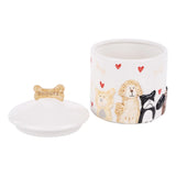GLORY HAUS Dog Treats Canister