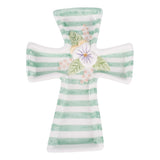 GLORY HAUS Floral Cross Trinket Tray
