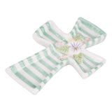 GLORY HAUS Floral Cross Trinket Tray